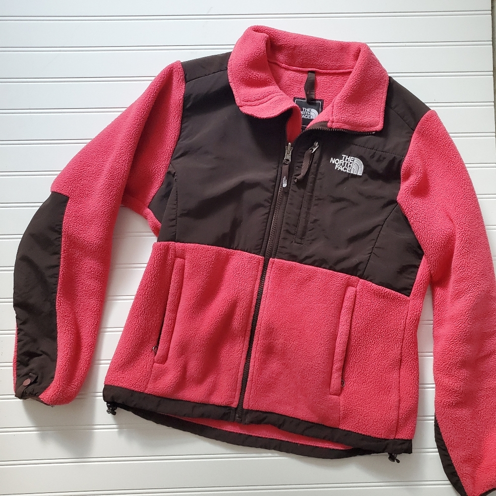 Brown & Pink The North Face Jacket